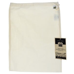Отзывы о Экобэгс, Organic Cotton Produce Bag, Large, 1 Bag, 12″w x 15″h