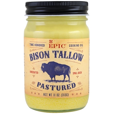 

Pastured Bison Tallow, 11 oz (312 g)