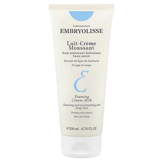 Embryolisse, 泡沫奶油牛奶潔面乳，6.76 液量盎司（200 毫升）