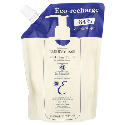 Product Image for Embryolisse, Lait-Creme Fluid+, Multi-Function Moisturizer, Refill, 13.52 fl oz (400 ml)
