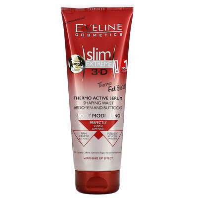 Eveline Cosmetics Slim Extreme 3D Thermo Active Serum 8.8 fl oz (250 ml)