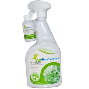 ЭкоДискавэрис, Moldzyme, 2 fl oz ( 60 ml) Concentrate w/ 1 Spray Bottle отзывы