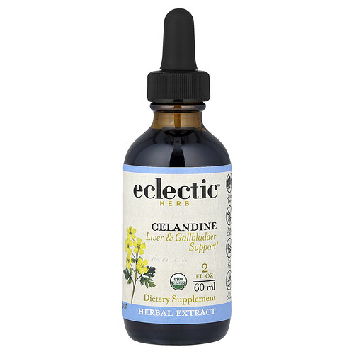 Eclectic Herb Celandine Extract, Liver & Gallbladder Support, 2 fl oz (60 ml)