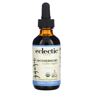 Eclectic Herb, Ekstrakt z Motherwort, 500 mg, 60 ml