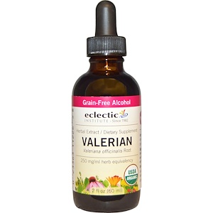 Отзывы о Эклектик Институт, Organic Valerian, 2 fl oz (60 ml)