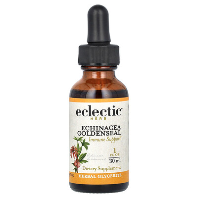 Product Image for Eclectic Herb, Herb, Echinacea Goldenseal, 1 fl oz (30 ml)