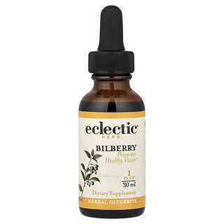 Eclectic Herb, Bilberi , 30 ml (1 ons cairan)