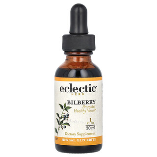 Eclectic Herb, Blueberry Extract, Heidelbeerextrakt, 250 mg, 30 ml (1 fl. oz.)