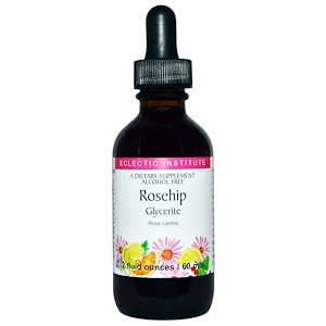Эклектик Институт, Rosehip Glycerite, Alcohol Free, 2 fl oz (60 ml) отзывы