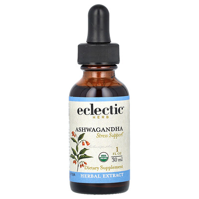 Eclectic Herb, Extracto de ashwagandha, 30 ml (1 oz. líq.)