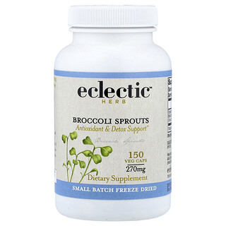 Eclectic Herb, Brotes de brócoli, 270 mg, 150 cápsulas vegetales