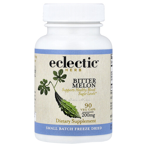 Eclectic Herb, Freeze Dried, Bitter Melon, 200 mg, 90 Veg Caps