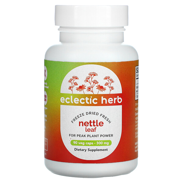 Nettle, 300 mg, 90 Non-GMO Veggie Caps