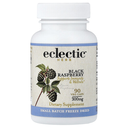 Eclectic Herb, Black Raspberry, 300 mg, 90 Veg Caps