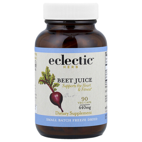 Eclectic Herb Beet Juice | 440 mg | 90 Veg Caps