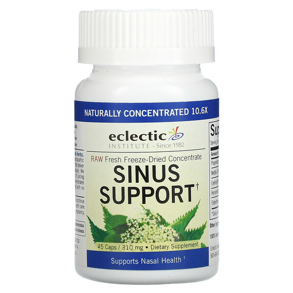 Eclectic Institute‏, Sinus Support, 310 mg, 45 Caps
