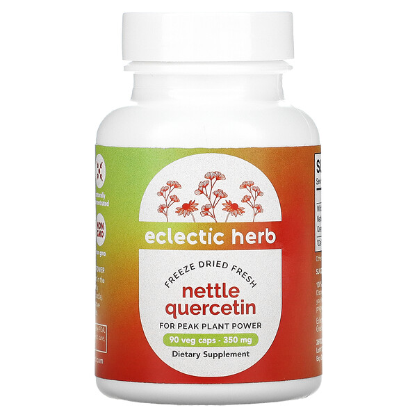 Eclectic Institute‏, Nettle Quercetin, 350 mg, 90 Non-GMO Veggie Caps