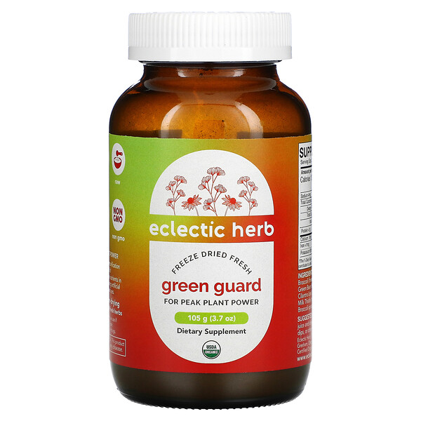 Eclectic Institute, Freeze Dried Fresh, Green Guard, 3.7 oz (105 g)