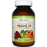 Veggie 10, порошок из цельных пищевых продуктов, 4,2 унции (120 г) - изображение