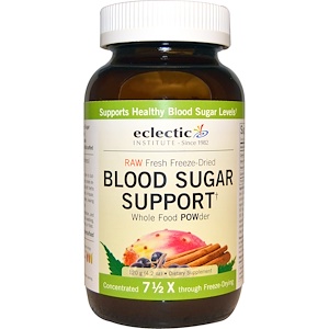 Отзывы о Эклектик Институт, Blood Sugar Support, Whole Food POWder, 4.2 oz (120 g)