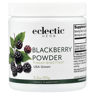 Eclectic Herb, Zarzamora en polvo, 90 g (3,2 oz)