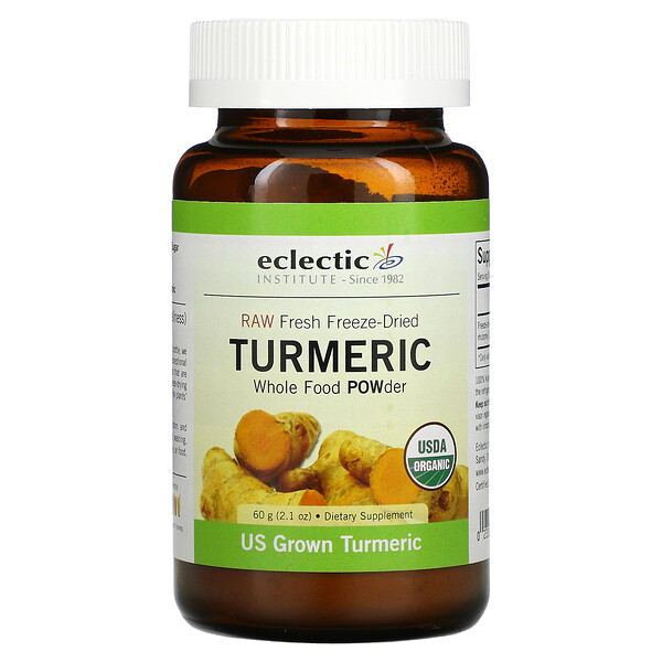 Eclectic Institute, Turmeric, Whole Food POWder, 2.1 oz (60 g) iHerb
