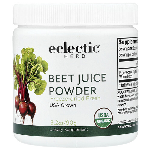 Eclectic Herb Beet Juice Powder, 3.2 oz (90 g)