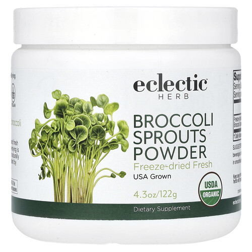 Eclectic Herb Broccoli Sprouts Powder, 4.3 oz (122 g)
