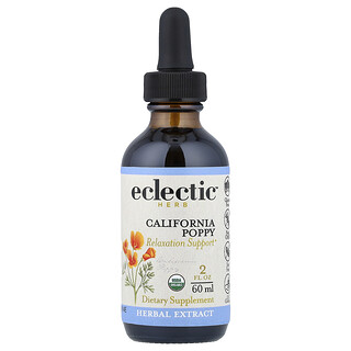 Eclectic Herb, California Poppy Extract, 2 fl oz (60 ml)
