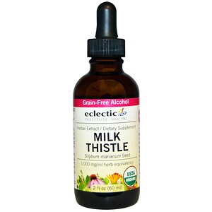 Эклектик Институт, Organic Milk Thistle, 2 fl oz (60 ml) отзывы покупателей