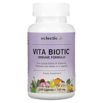 

Eclectic Institute Vita Biotic 750 mg 150 Capsules