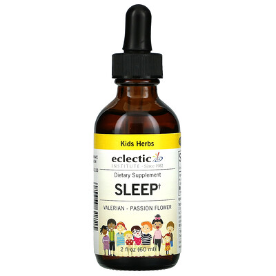 Eclectic Institute Kids Herbs, Sleep, 2 fl oz (60 ml)