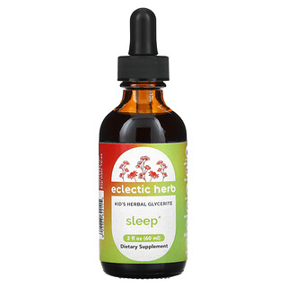 Eclectic Institute, Kids Herbal Glycerite, Sleep, 2 fl oz (60 ml)