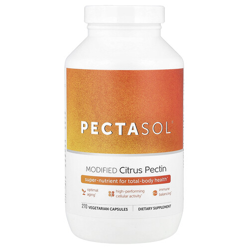 Econugenics PectaSol® Modified Citrus Pectin, 270 Vegetarian Capsules