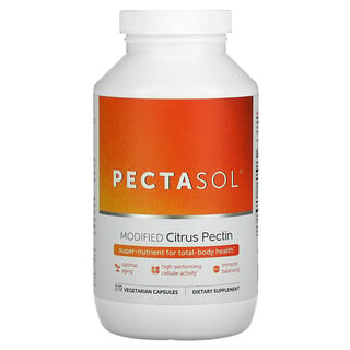 Econugenics, PectaSol-C, Pectina cítrica modificada, 270 cápsulas vegetarianas
