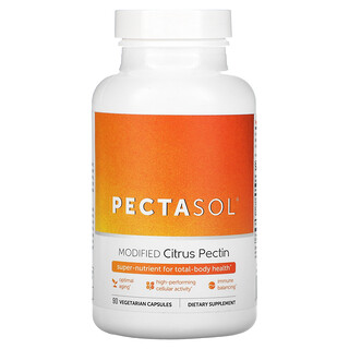 Econugenics, PectaSol Modified Citrus Pectin, 90 Vegetarian Capsules