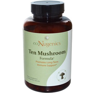 Отзывы о Эконудженикс, Ten Mushroom Formula, 120 Veggie Caps