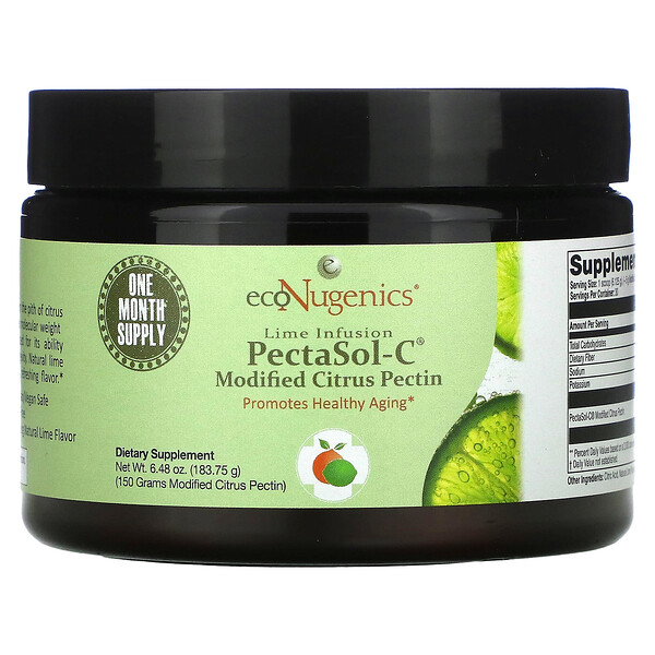 Lime Infusion PectaSol-C Modified Citrus Pectin, Natural Lime, 6.48 oz (183.75 g)