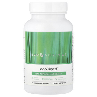 Econugenics, ecoDigest™, Long-Term Digestive Balance, 60 Vegetarian Capsules