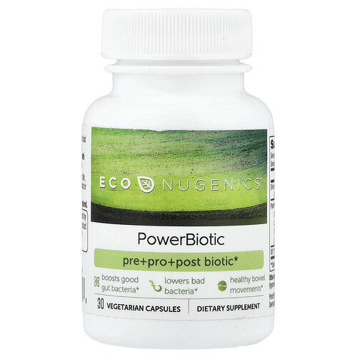 Econugenics PowerBiotic, 30 Vegetarian Capsules