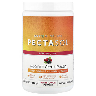 Econugenics, PectaSol® modifierad citruspektin, bärinfusion, 552 g