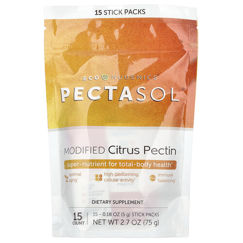 Econugenics Pectasol® модифицированный цитрусовый пектин 15 шт. 5 г (0 18 унции)