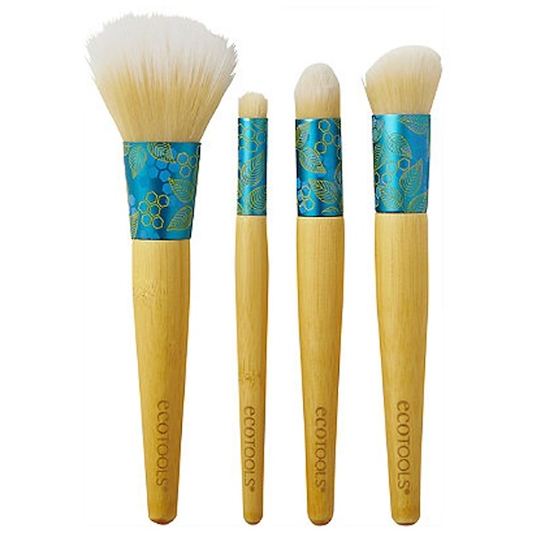 EcoTools, Vierteiliges Beautiful Complexion Set, 4 Pinsel (Discontinued Item)