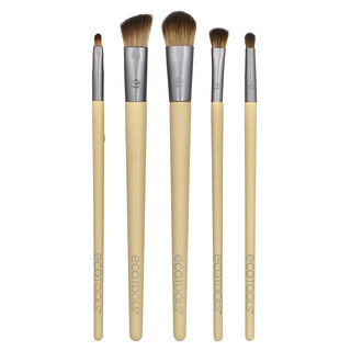 EcoTools, Kit para ojos definidos a diario, set de 5 piezas y lata
