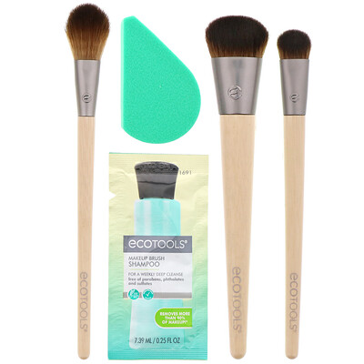 EcoTools Prep and Refresh Beauty Kit, набор из 6 компонентов
