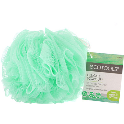 EcoTools Delicate EcoPouf, 1 губка для ванной
