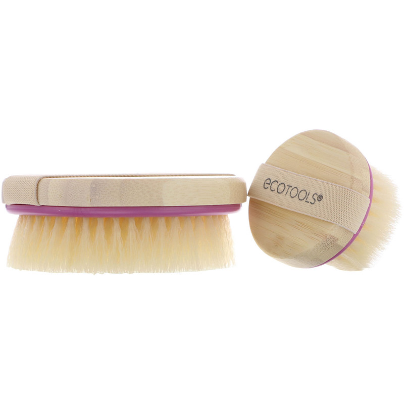 EcoTools, Dry Brush Duo, 2 Brushes iHerb
