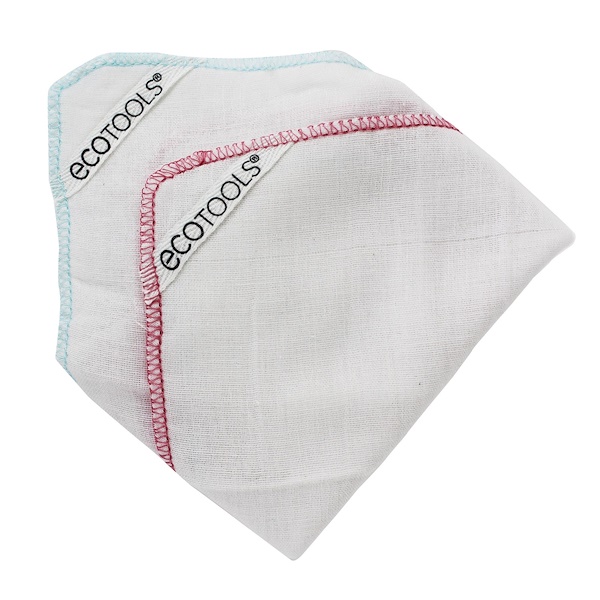 EcoTools, Muslin Polishing Cloths, 2 Cloths iHerb