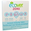 Ecover, Zero, 오토메틱 디쉬워셔 타블랫, 무향, 25 개입, 17.6 온즈 (0.5 kg)