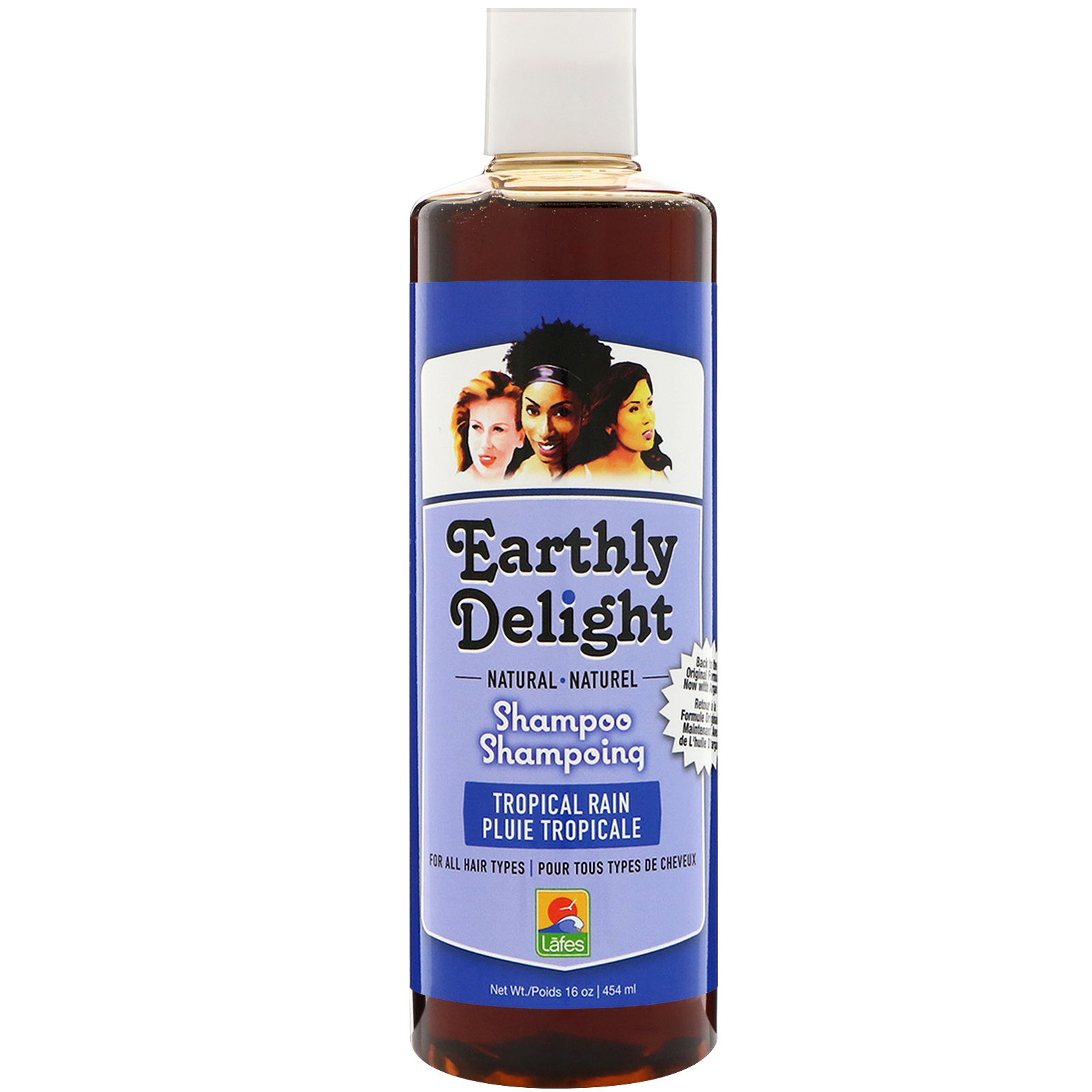 Earthly Delight Natural Shampoo For All Hair Types Tropical